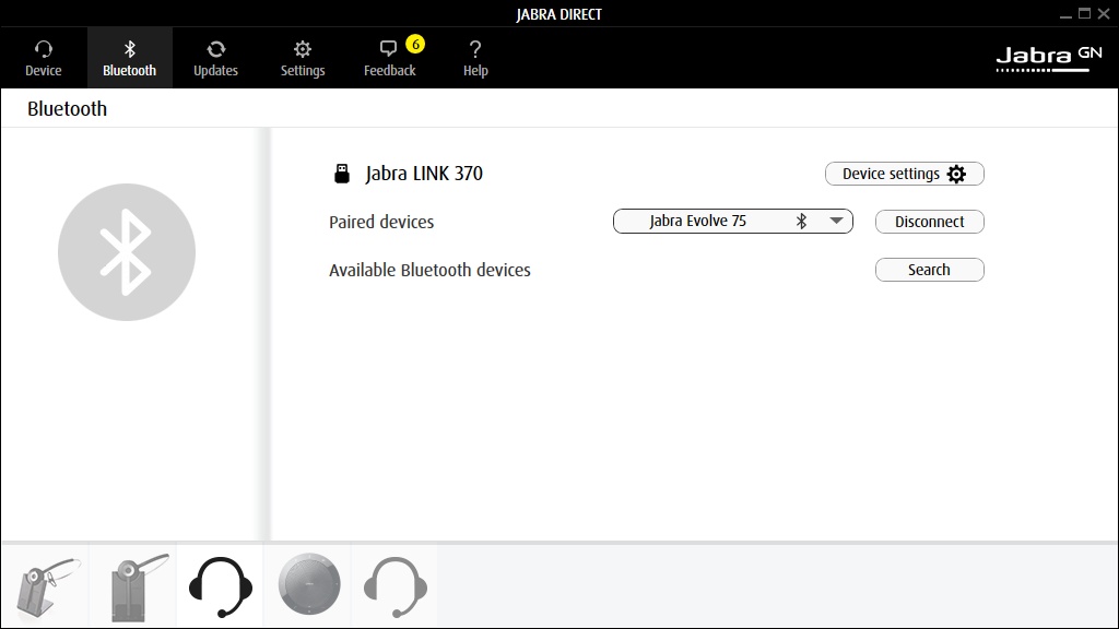 jabra direct settings