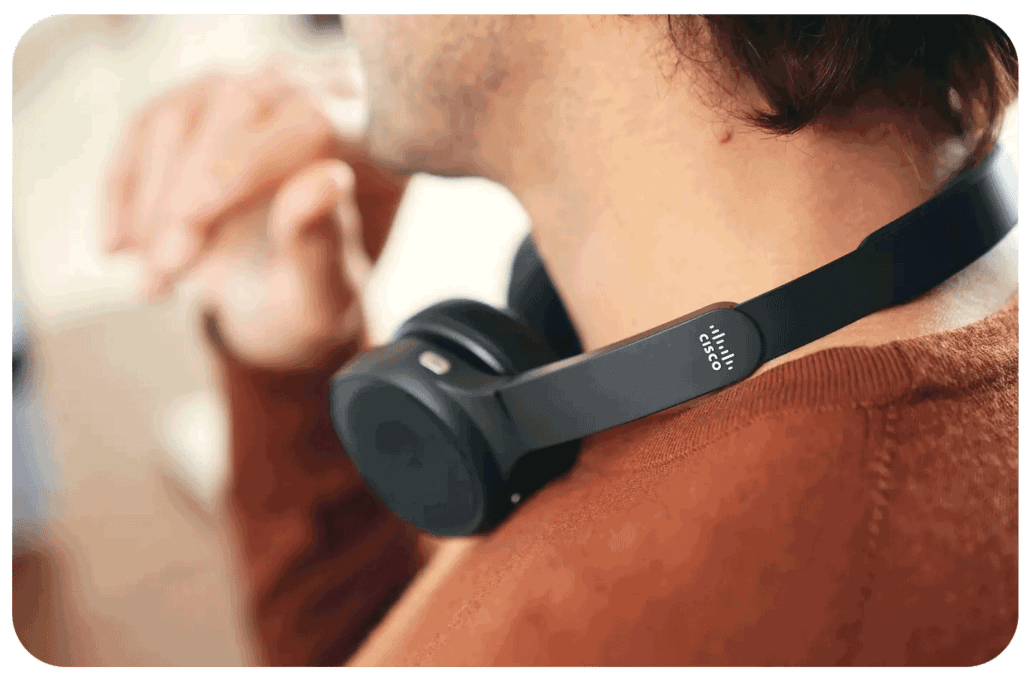 Cisco Headset 720  On-Ear, Wireless Headset with Bluetooth®