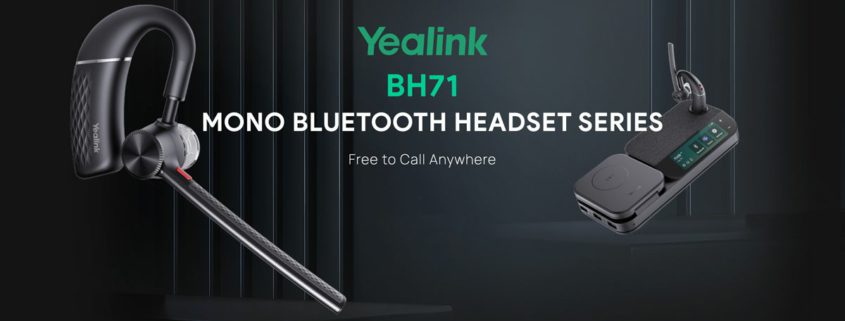 Yealink BH71 Mono Bluetooth Headset